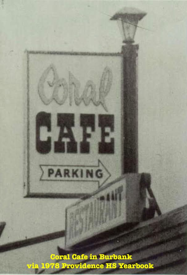 Coral Cafe neon sign